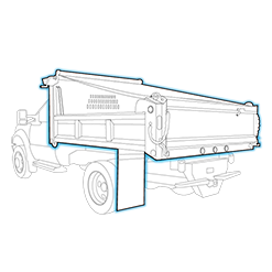 Dump body